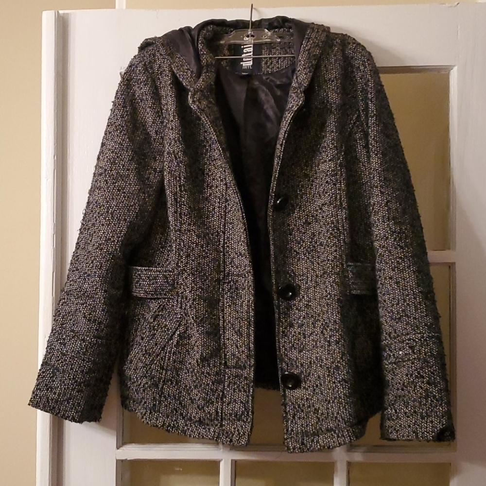 INTL Details hooded coat
